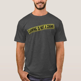 Camiseta Jogos não são um presente criminoso