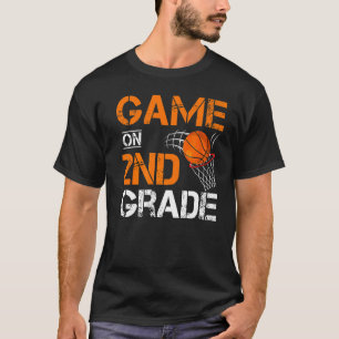 Camiseta Jogos No Segundo Ano De Basquete No Primeiro Dia D