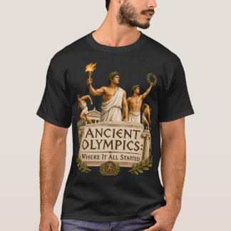 Camiseta Jogos Olímpicos Antigos Onde Tudo Começou História