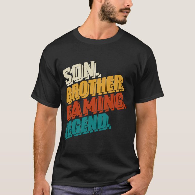 Camiseta Jogos Para Jovens Jovens Jogadores De 16 Anos (Frente)
