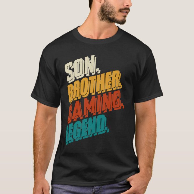 Camiseta Jogos Para Jovens Jovens Jogadores De 16 Anos (Frente)