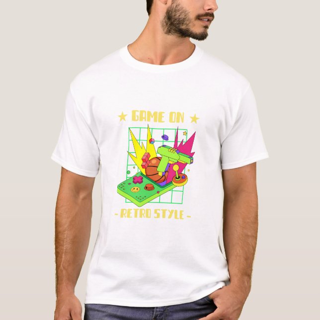 Camiseta jogos retrorados (Frente)