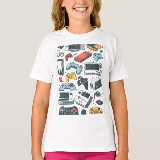 Camiseta Jogos retrorreflectores (Frente)