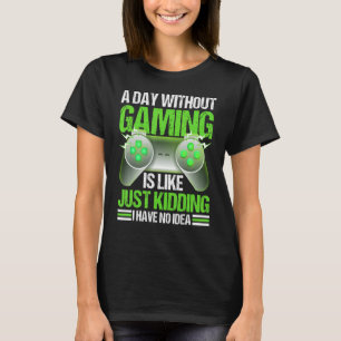 Camiseta Jogos Vintage Por Dia Sem Jogos É Como Jogos
