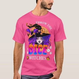 Camiseta Jogue as Bruxas de Gelo Feliz Festa de Halloween