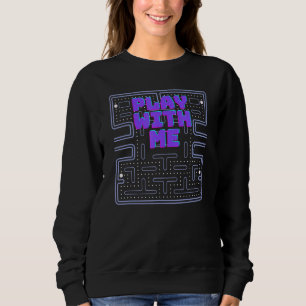 Camiseta Jogue comigo, Jogo de Vídeo Retroativo 80s