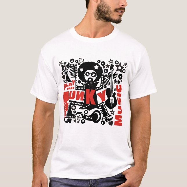 CAMISETA JOGUE ESSA MÚSICA FUNKY (Frente)