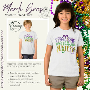 Camiseta "Jogue-Me Algo, Senhor" Mardi Gras Youth