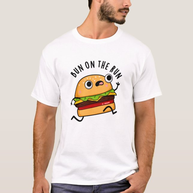 Camiseta Jogue O Burger Pun Engraçado (Frente)