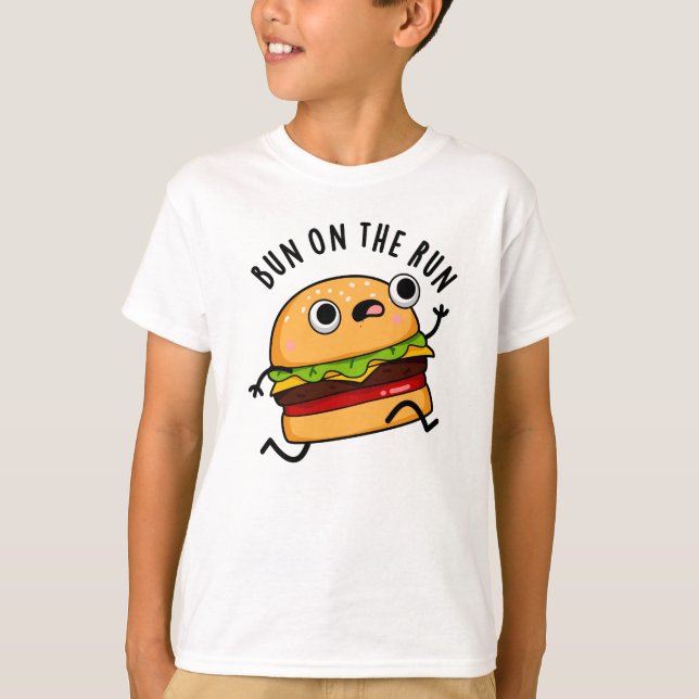 Camiseta Jogue O Burger Pun Engraçado (Frente)