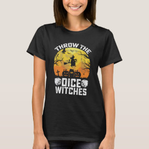 Camiseta Jogue Os Dados Feiticeiras Festa Bunco