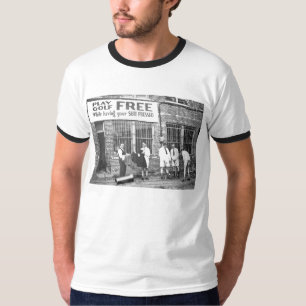 Camiseta Jogue sem golfe (enquanto o seu terno é pressiona