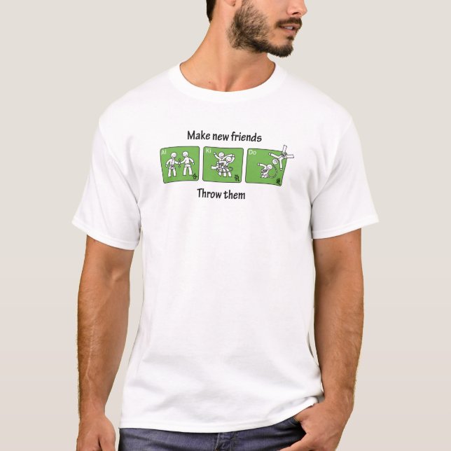 Camiseta Jogue seus amigos (Frente)
