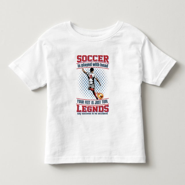 Camiseta Joguei Futebol Com Minha Cabeça (Frente)