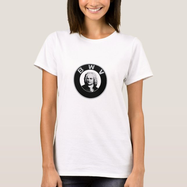 Camiseta Johann Sebastian Bach (Frente)