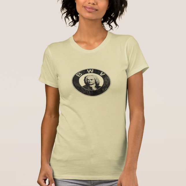 Camiseta Johann Sebastian Bach (Frente)