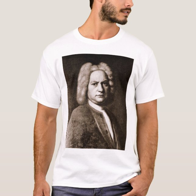 Camiseta Johann Sebastian Bach (Frente)