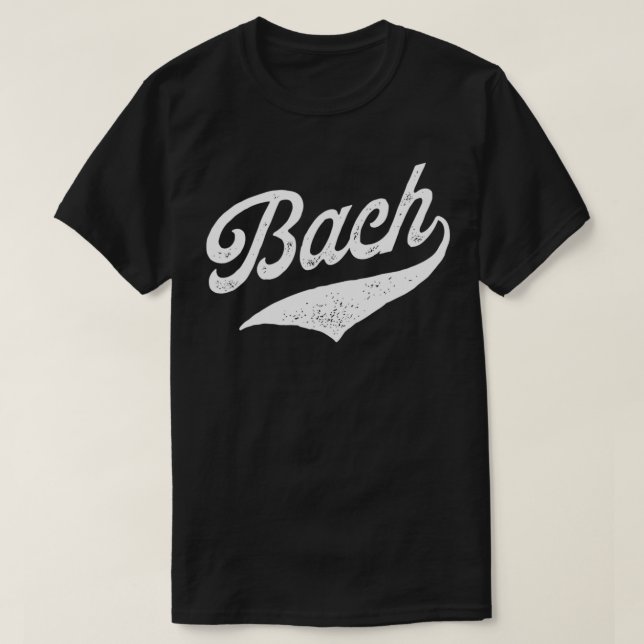 Camiseta Johann Sebastian Bach (Frente do Design)