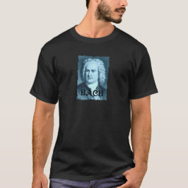 Camiseta Johann Sebastian Bach - 1 - Retrato - Camisa-T GRZ