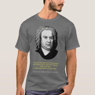 Camiseta Johann Sebastian Bach Cote