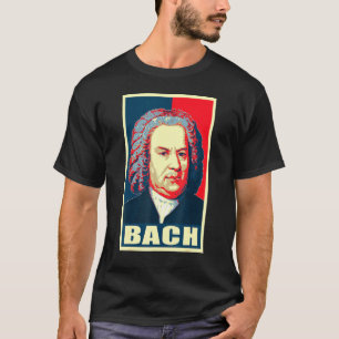 Camiseta Johann Sebastian Bach Pop Art