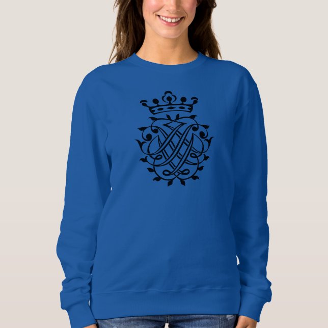 Camiseta Johann Sebastian Bach Seal Crest Monograma Insigni (Frente)