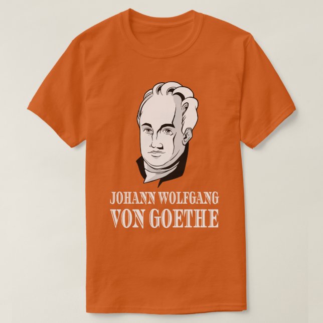 Camiseta Johann Wolfgang Von Goethe Poet Thinker Poet (Frente do Design)