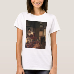 Camiseta Johannes Vermeer, Jovens Mulheres Dormindo