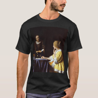 Camiseta Johannes Vermeer Lady With Her Maidservant