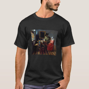 Camiseta Johannes Vermeer - O Vidro do Vinho