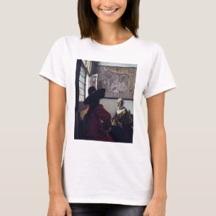 Camiseta Johannes Vermeer, Oficial E Garota Rindo