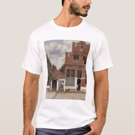 Camiseta Johannes Vermeer, Visão Das Casas Em Delft
