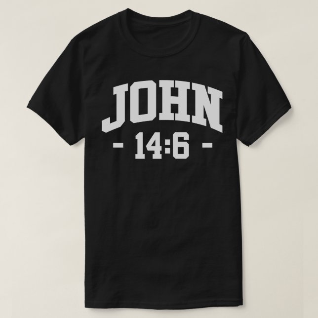 Camiseta John 1 (Frente do Design)