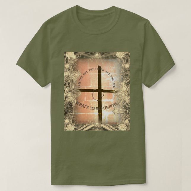 Camiseta John 14:6 (Frente do Design)
