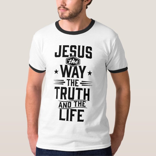 Camiseta John 14:6 (Frente)