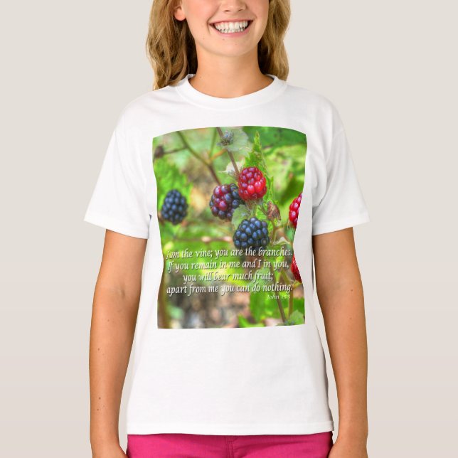 Camiseta John 15:5 (Frente)