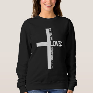 Camiseta John 316 Cruz Bíblia Verse Christian Faith