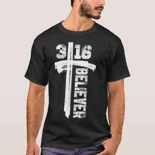 Camiseta John 316 Eu sou um crente Christian Gear e Roupa