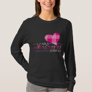 Camiseta John 316 Mulheres Eu Sou Qualquer Que Seja Cristo