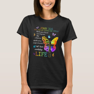 Camiseta John 316 Por Deus Tão Amado O Fato Cristão Mundial