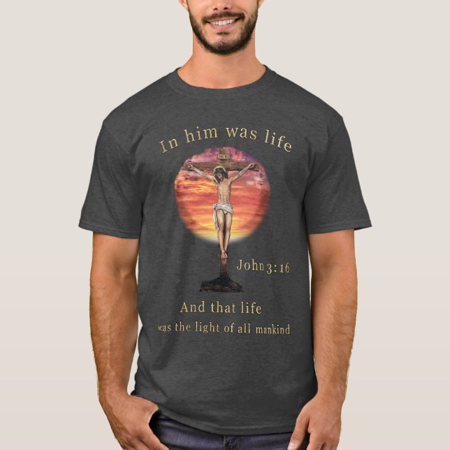 Camiseta John 3:16 (Frente)