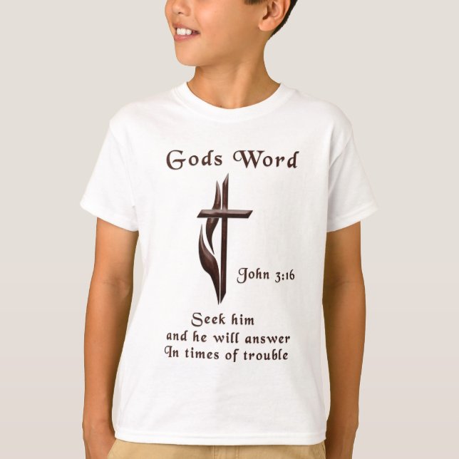 Camiseta John 3:16 (Frente)