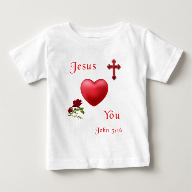 Camiseta John 3:16 (Frente)