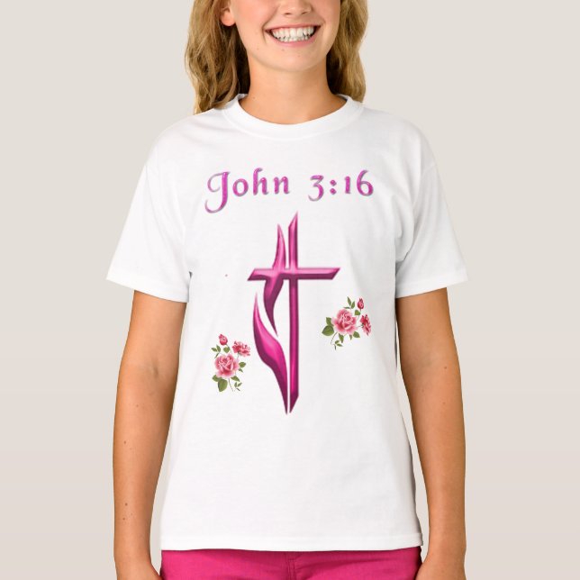 Camiseta John 3:16 (Frente)