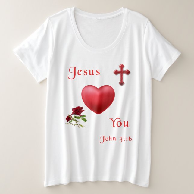 Camiseta John 3:16 (Frente do Design)