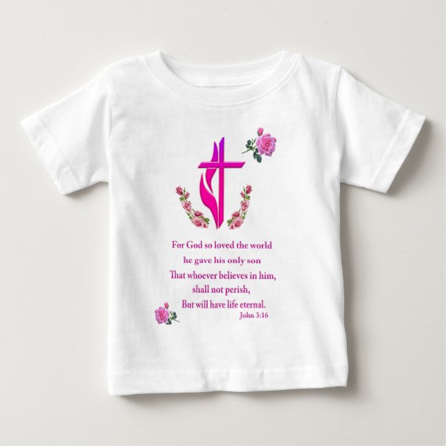 Camiseta John 3:16 (Frente)