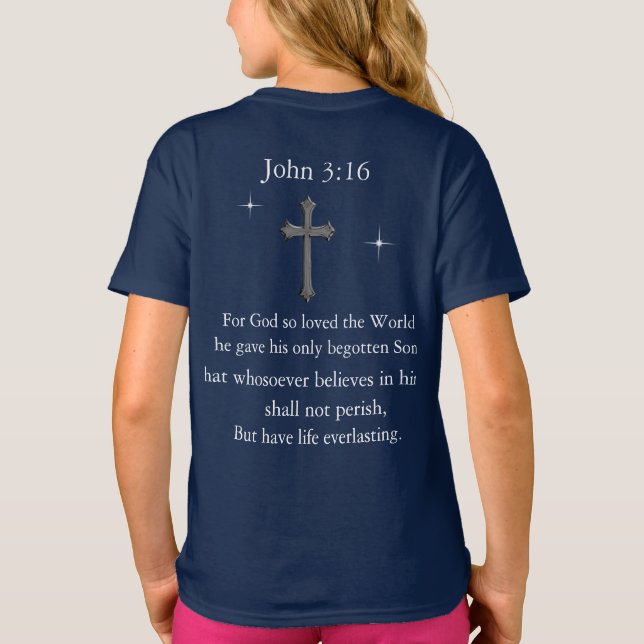 Camiseta John 3:16 (Verso)