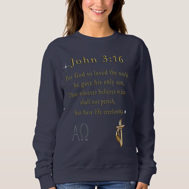 Camiseta John 3:16 (Frente)