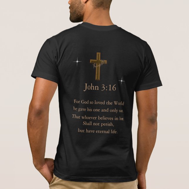Camiseta John 3:16 (Verso)