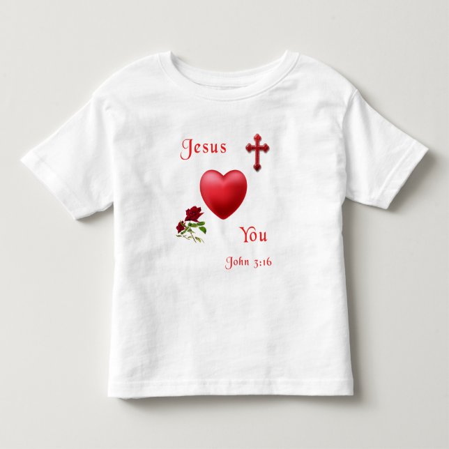 Camiseta John 3:16 (Frente)